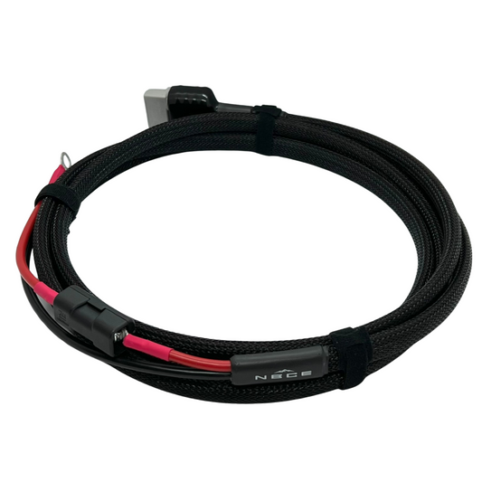 Sleeved Fused Anderson Wiring Cable - 8 AWG (7.71mm2)